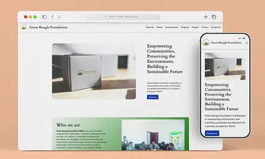 Green Bangla Foundation Website